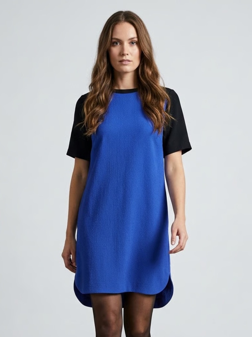 H&M | Color Block Shift Dress Sz 8
